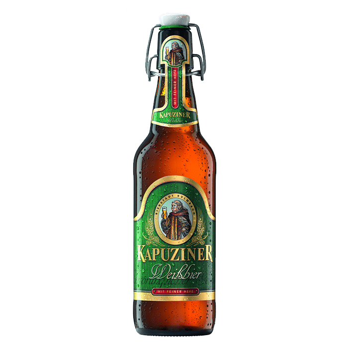 Bild Kapuziner Weissbier Hell Flasche