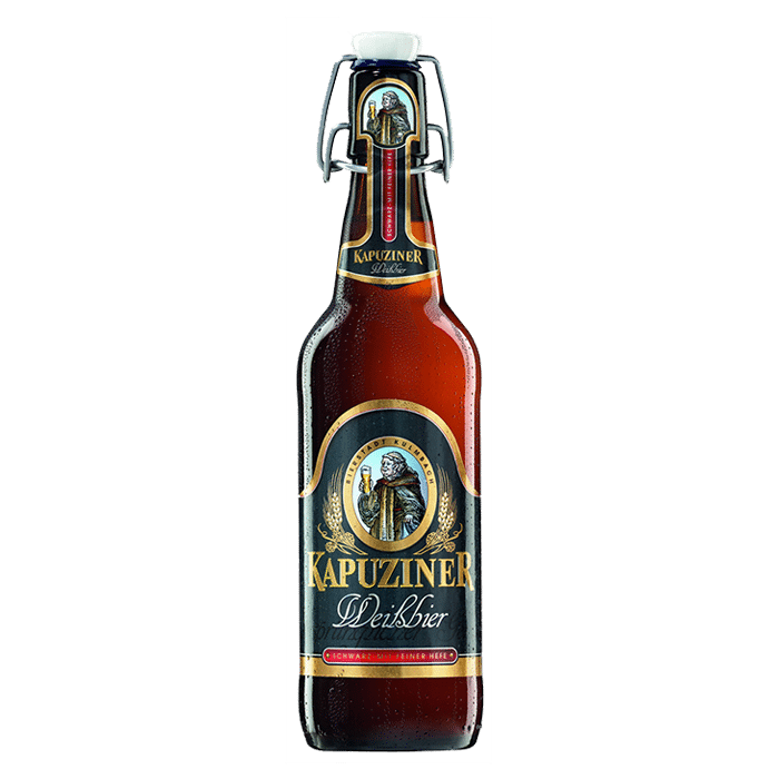 Bild Kapuziner Weissbier Schwarz Flasche