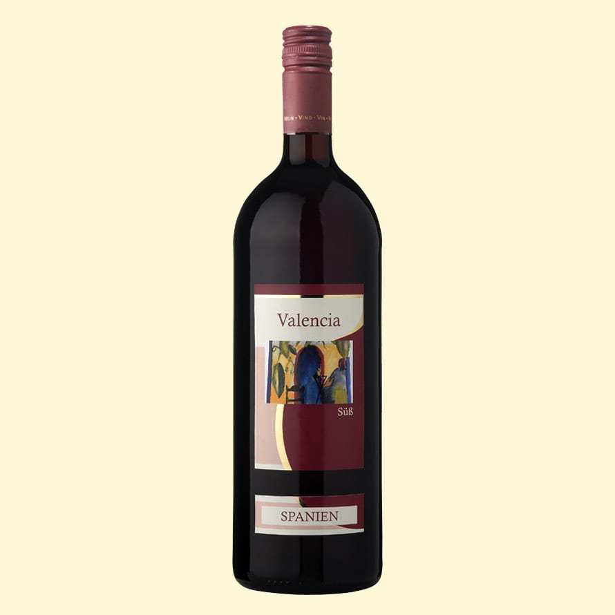 Valencia Rotwein süß